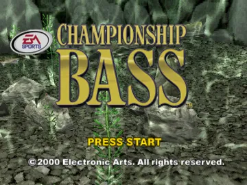 Championship Bass (US) screen shot title